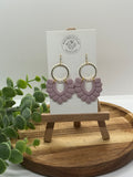 Olivia Earrings - Purple