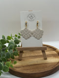 Emma Earrings - Cream