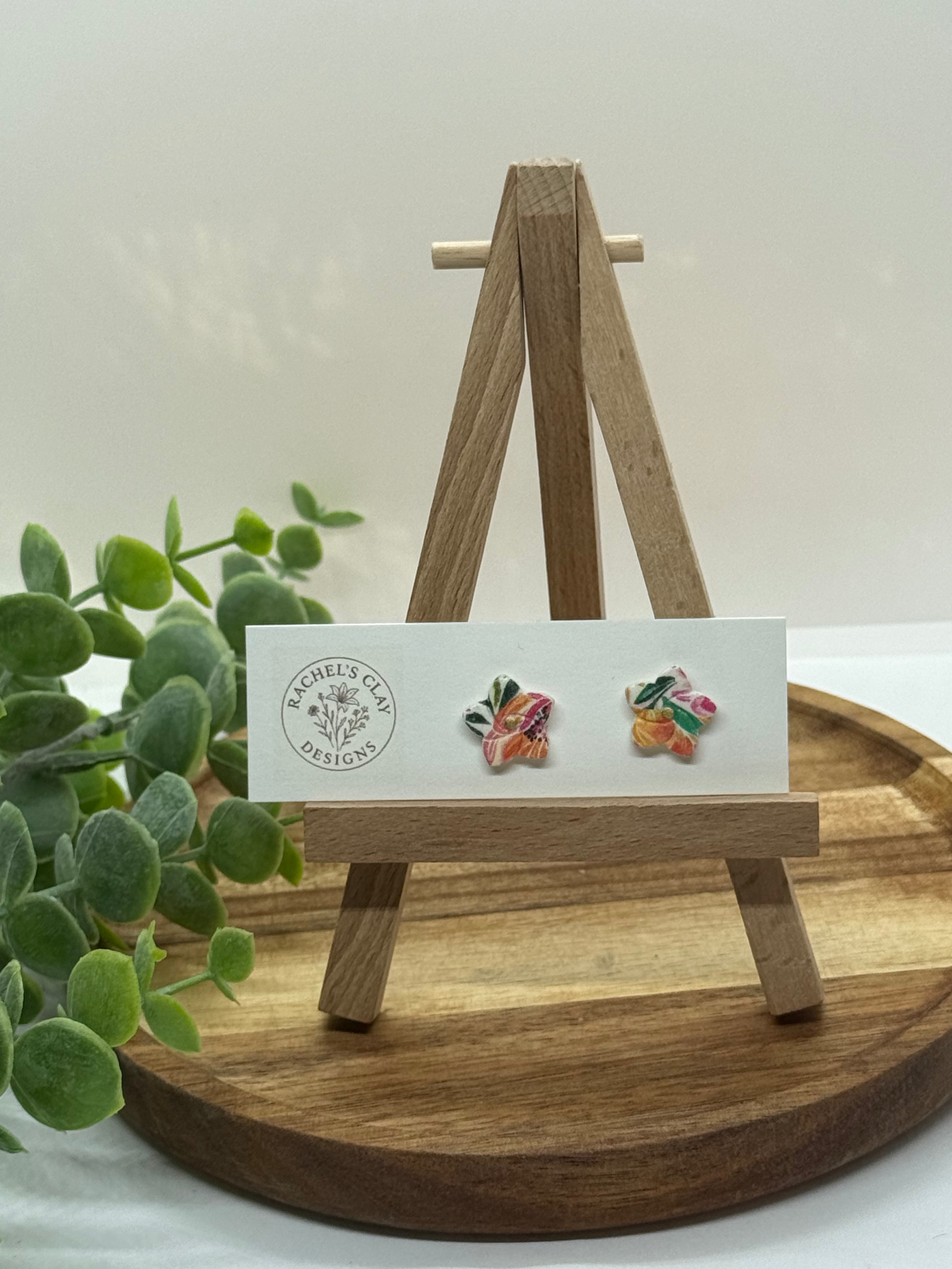 Sophia Studs - Orange