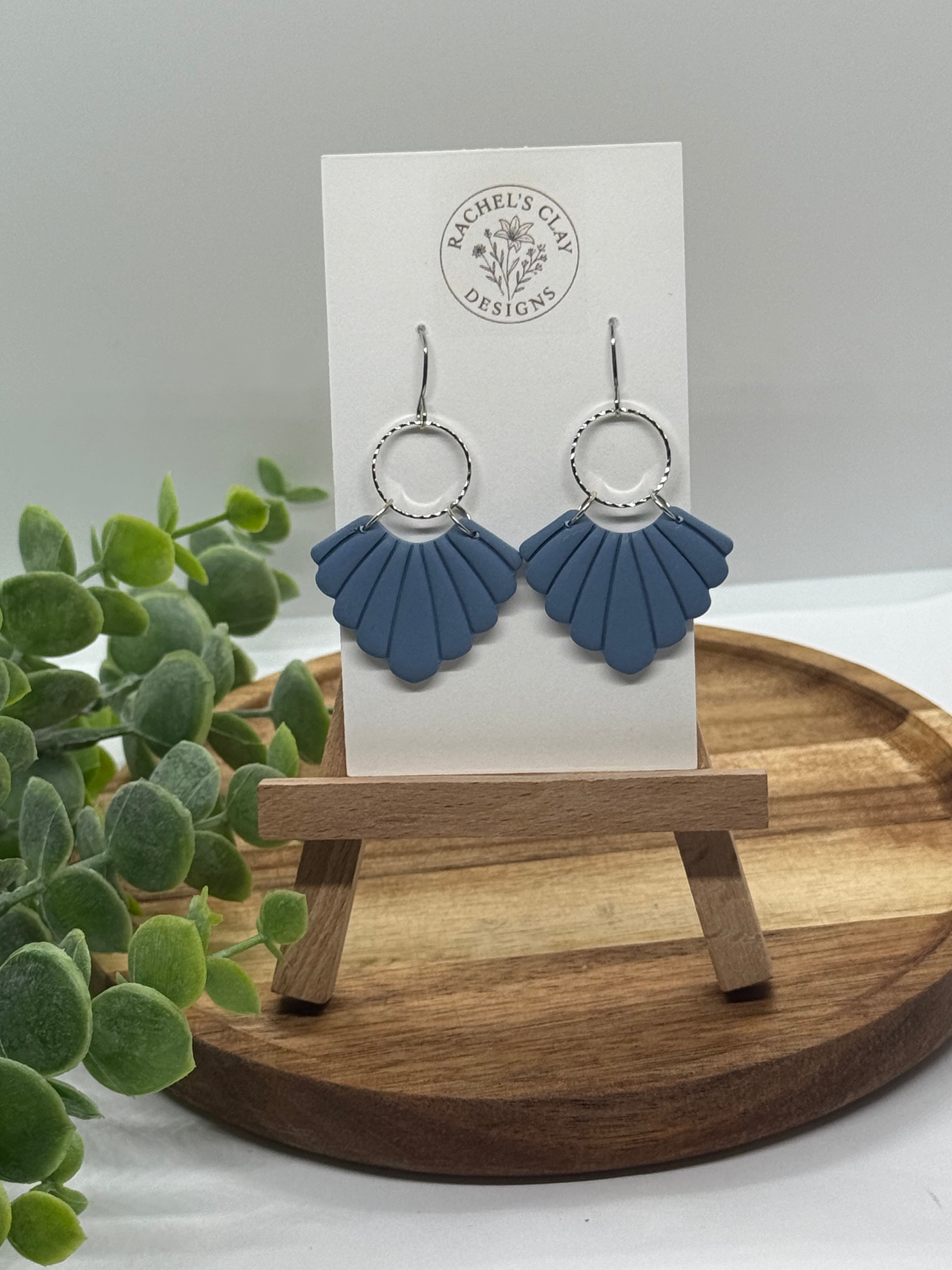 Lily Earrings - Blue