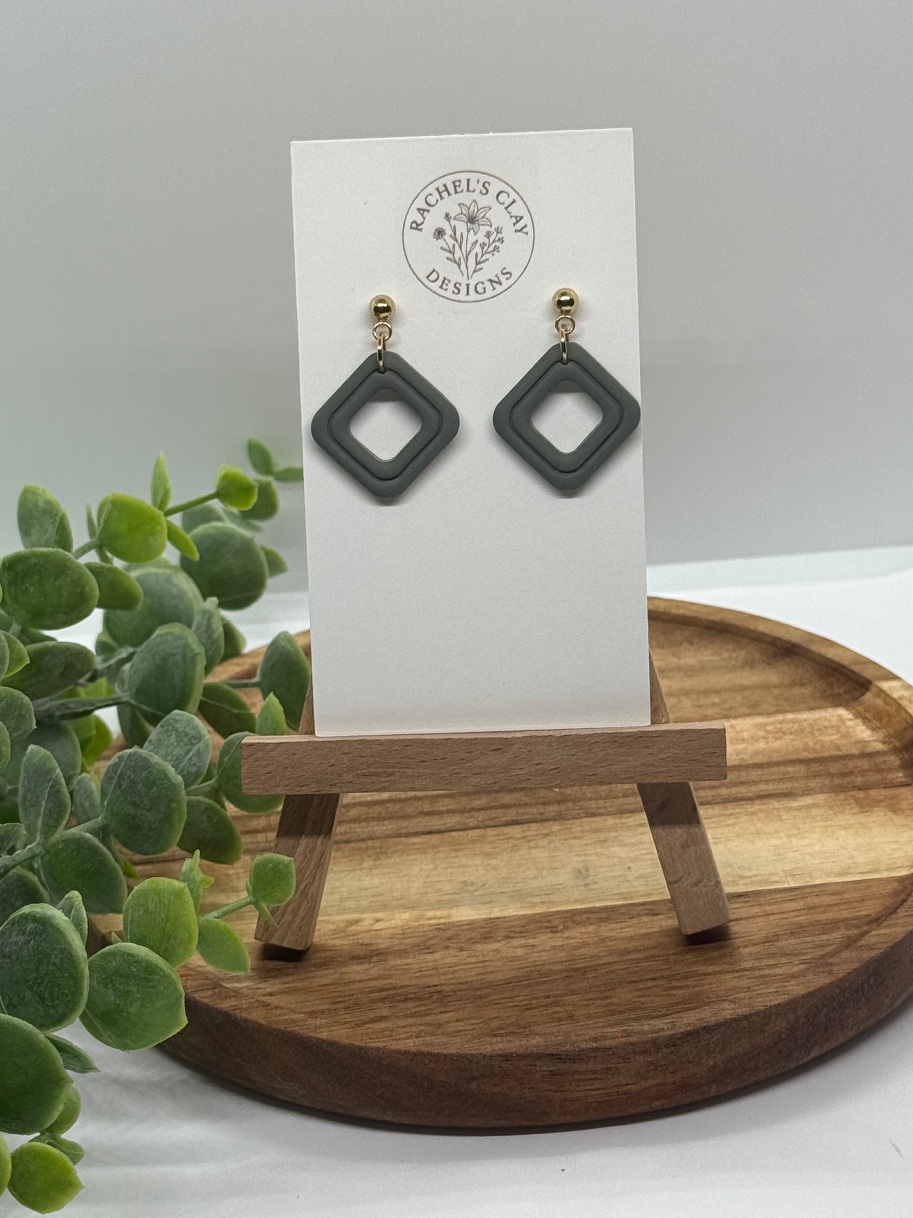 Sara Earrings - Green