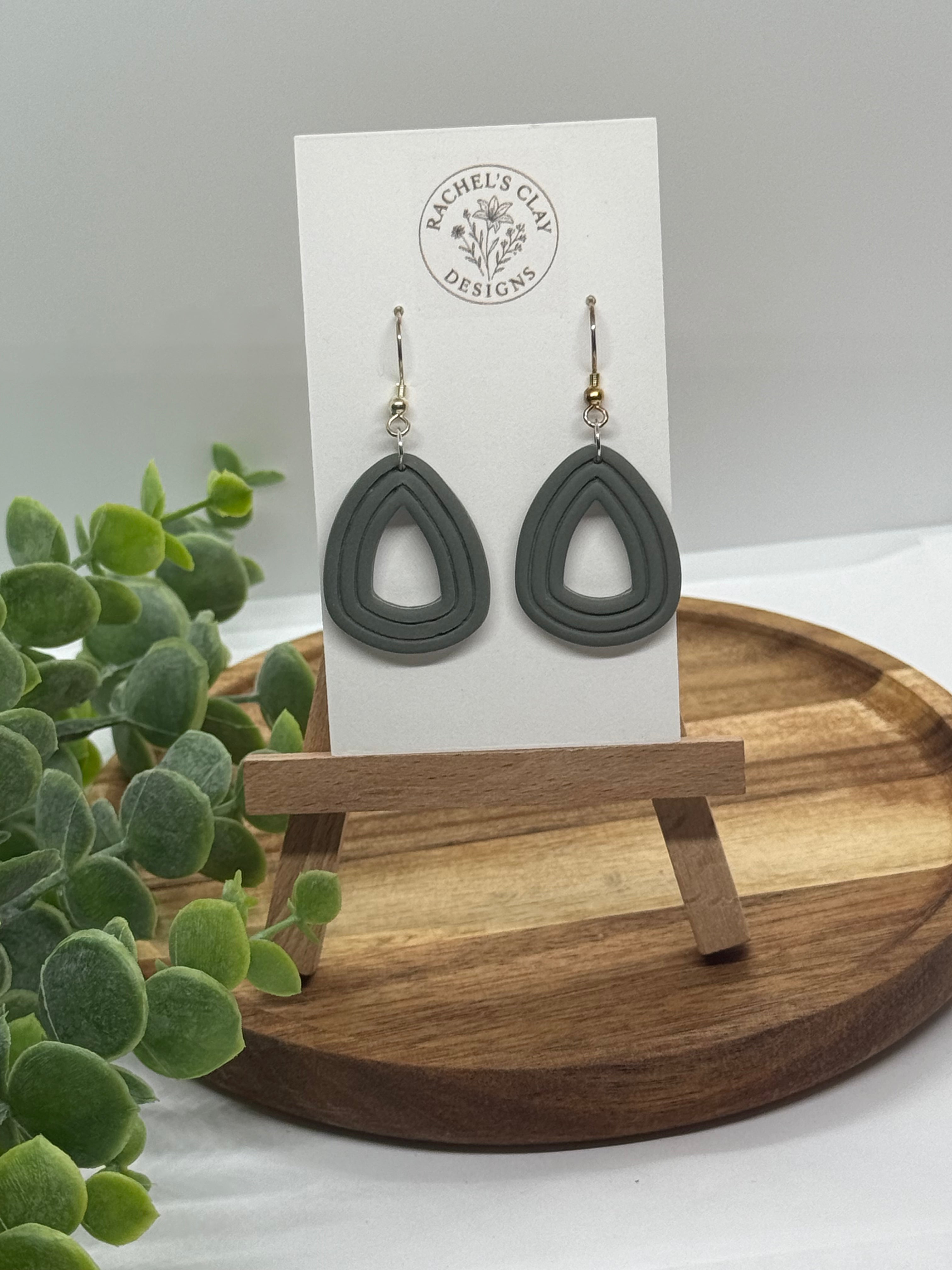 Addison Earrings - Green