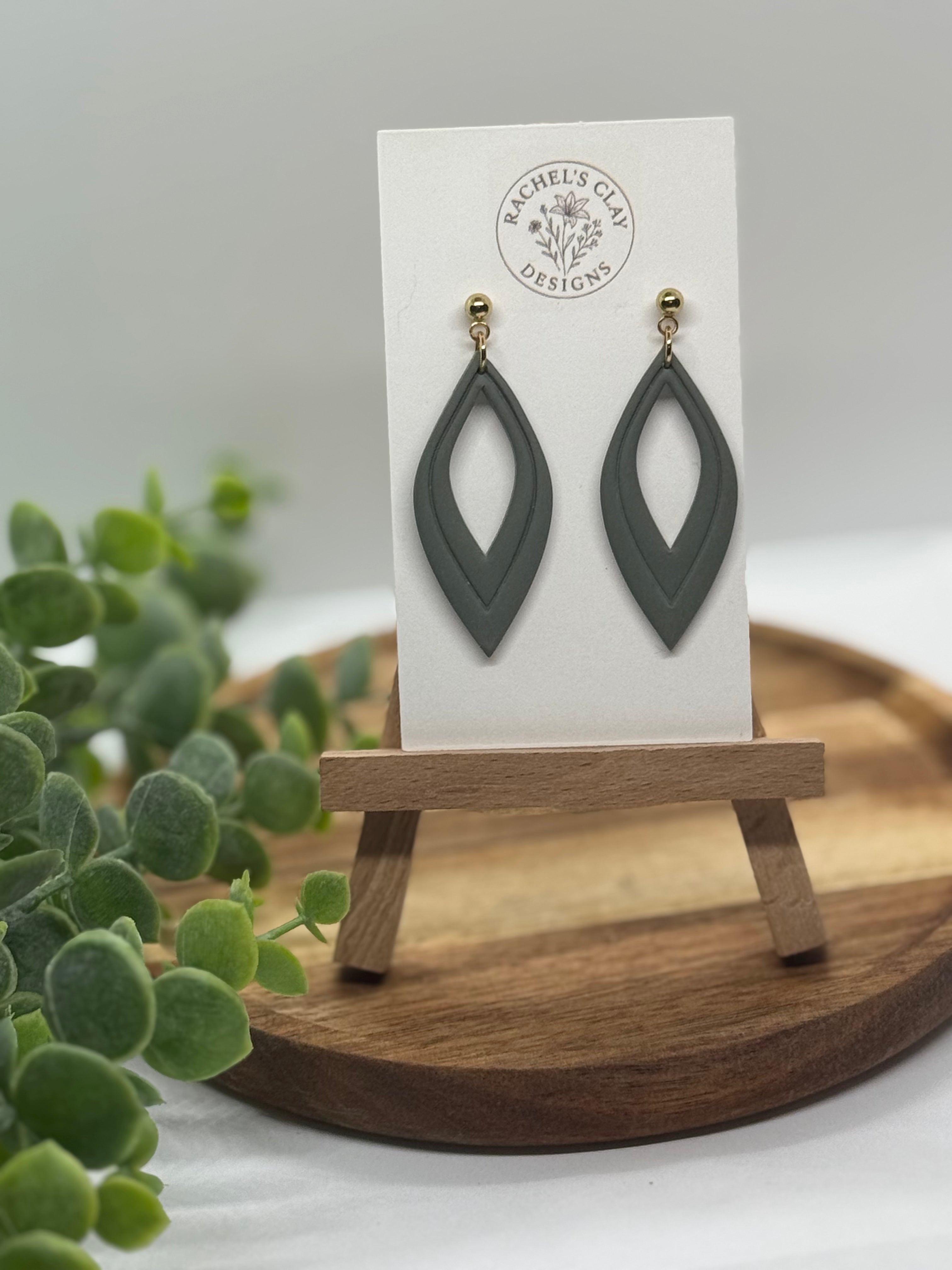 Chloe Earrings - Green