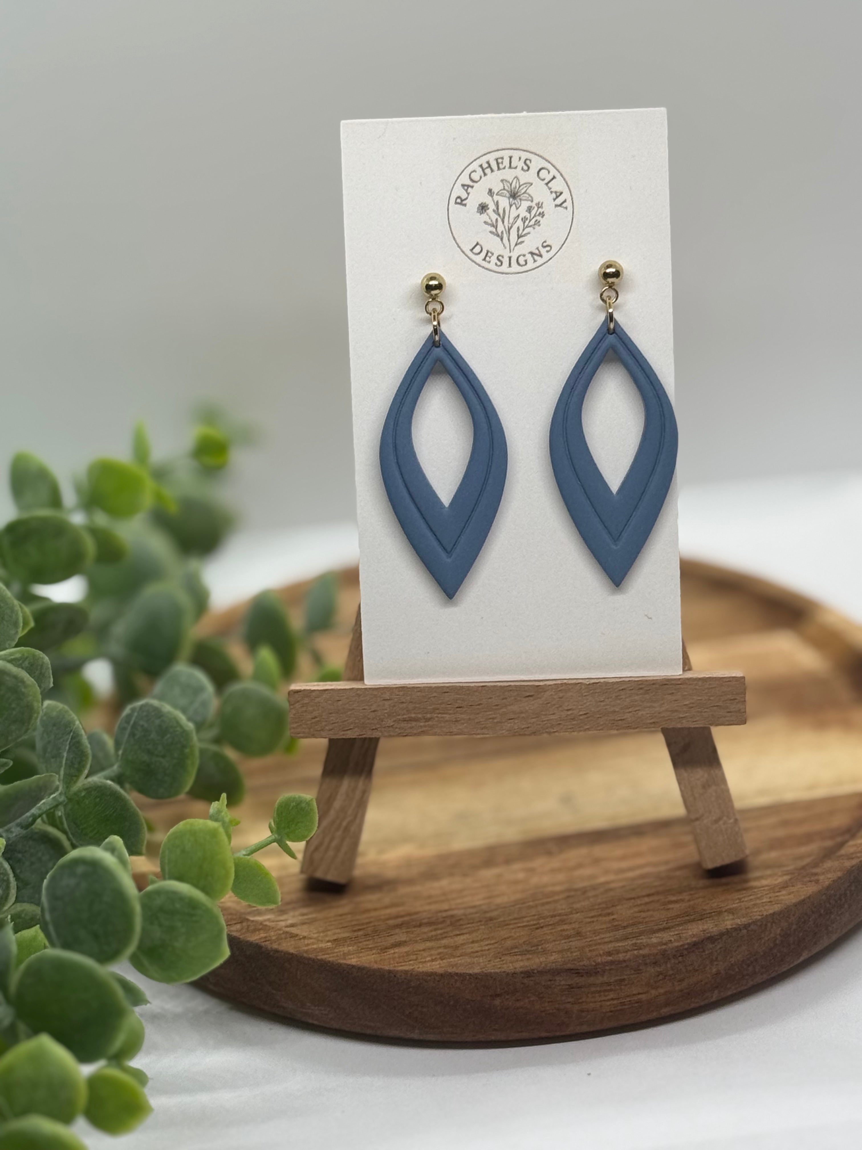 Chloe Earrings - Blue