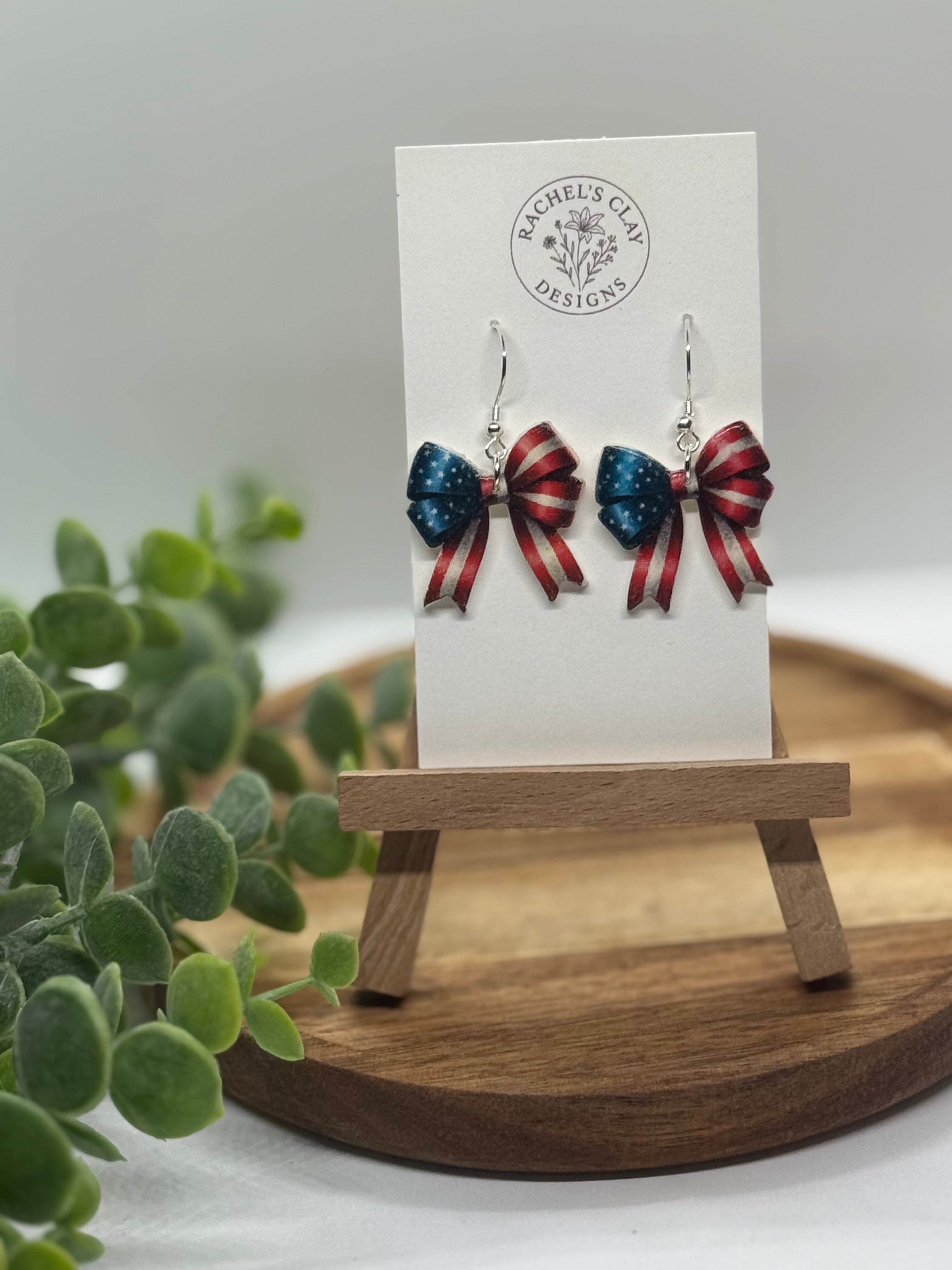 Americana Bow Dangles