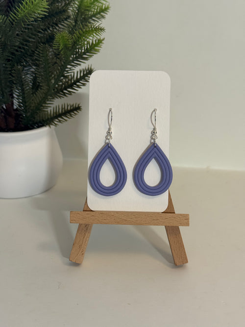 Amelia Earrings - Purple