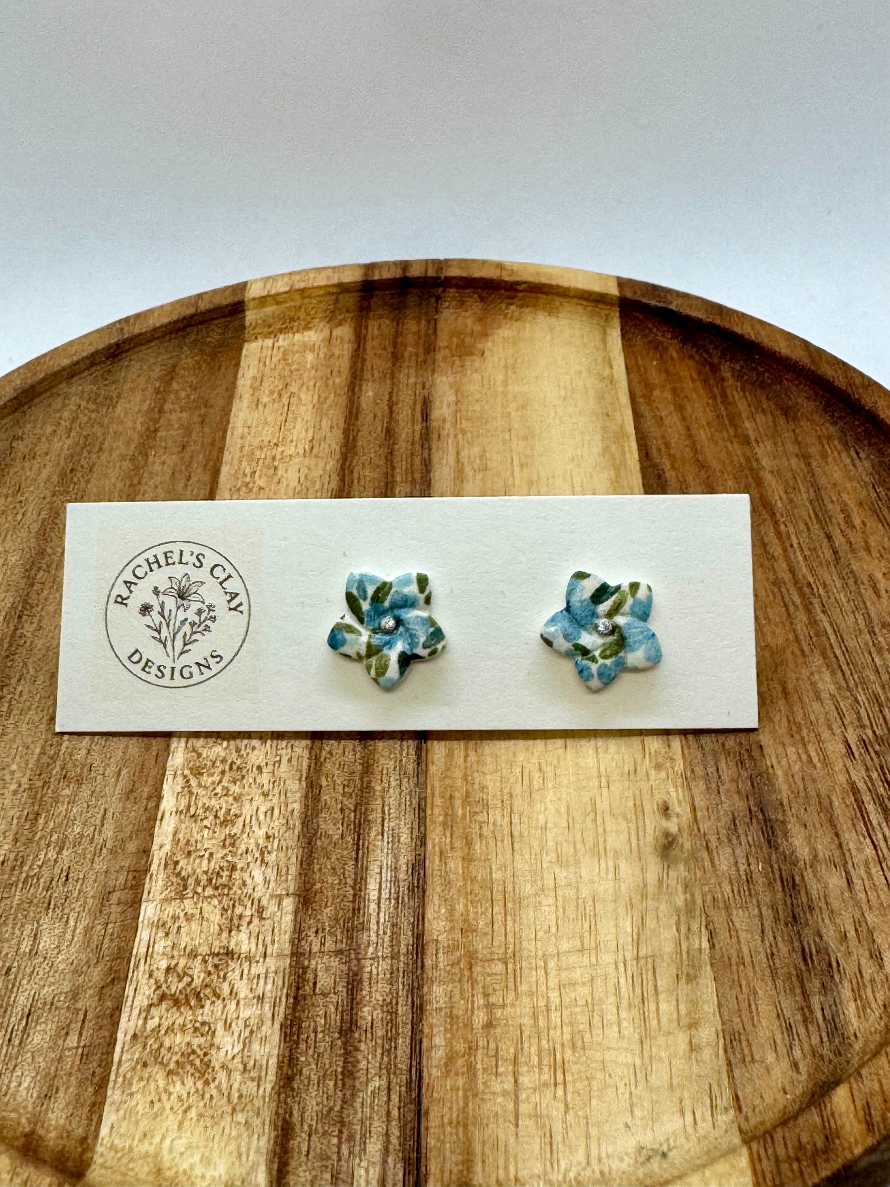 Sophia Studs - Blue